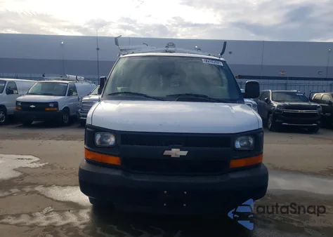 2013 Chevrolet Express G2500 z USA, uszkodzony, nr VIN 1GCWGFCA7D1192742